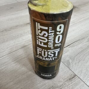 Füstgyertya_90_gránát_sárga