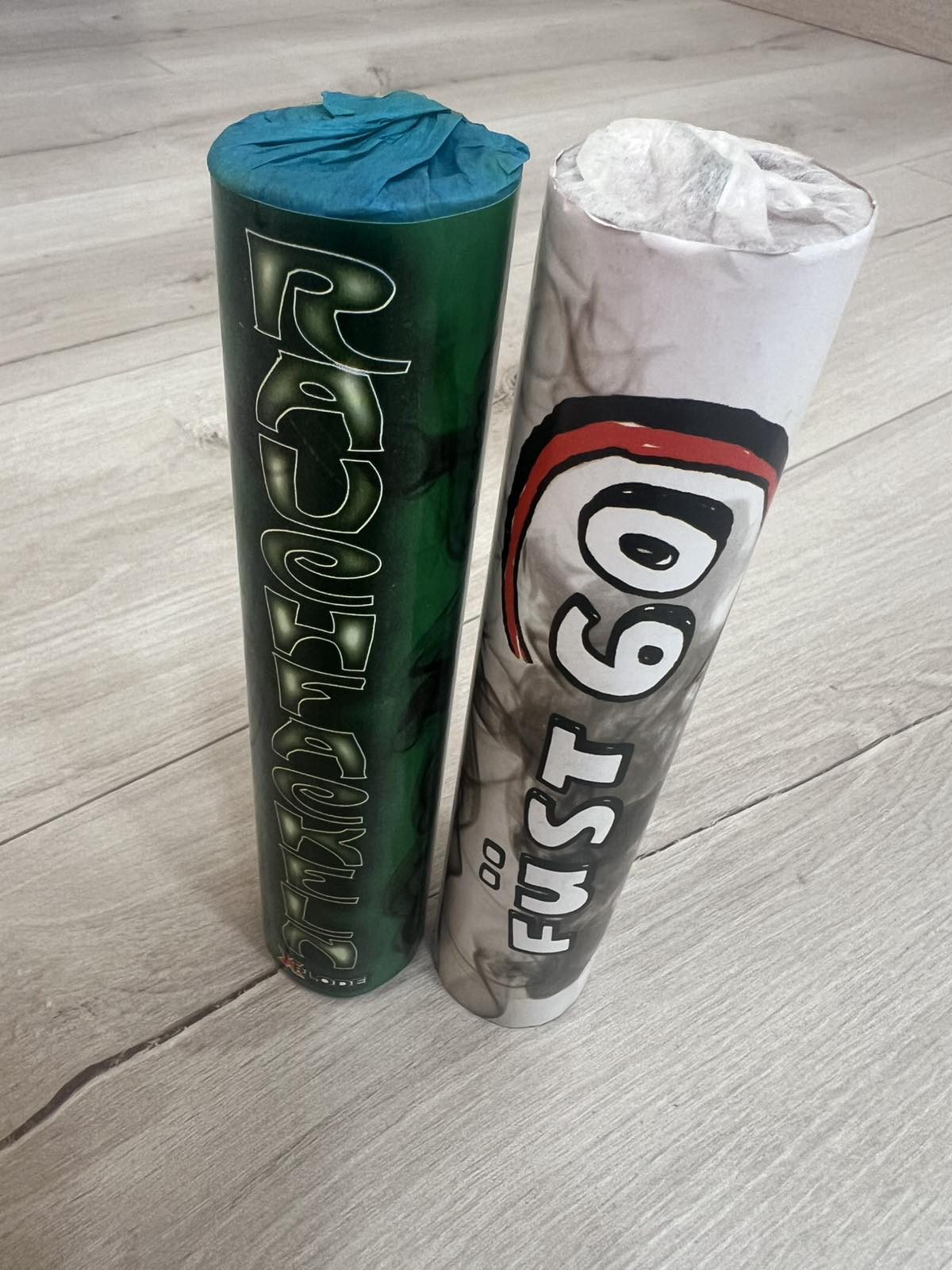 Ferencváros/Fradi/szurkolói csomag (2 db/csomag) Füstgyertya_55_zöld_fehér