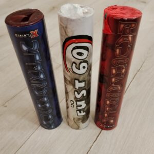 Haiti/szurkolói csomag(3 db/csomag)Füstgyertya 55_kék_fehér_piros