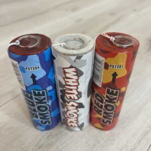 Haiti/szurkolói csomag(3 db/csomag)Füstgyertya 70_gránát_kék_fehér_piros
