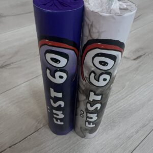 Újpest FC/szurkolói csomag (2 db/csomag) Füstgyertya_55_lila_fehér