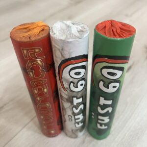 Elefántcsontpart/szurkolói csomag(3 db/csomag)Füstgyertya 55_narancs_fehér_zöld