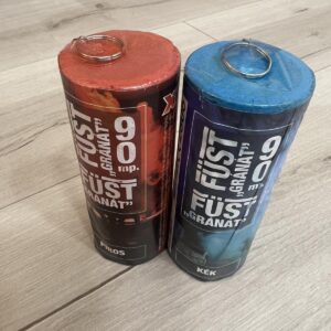 Franciaország/szurkolói csomag (2 db/csomag) Füstgyertya_90_gránát_piros_kék