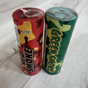 Marokkó/szurkolói csomag (2 db/csomag) Füstgyertya_70_gránát_piros_zöld