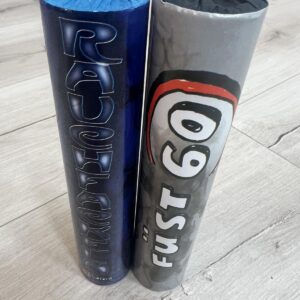 Szeged Csanád Grosics Akadémia/szurkolói csomag (2 db/csomag) Füstgyertya_55_kék_fekete